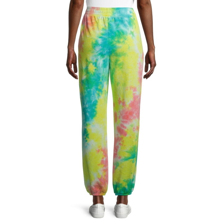 No Boundaries Juniors Tie Dye Jogger Walmart