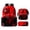 A, variant on Bo'ys Spidey Style Backpack 3 Piece Set with Lunch Box Case Teen Large Capacity Superhero Theme Elementary School Bookbag Lightweight Water Resistant School Bag Back to School