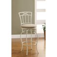thumbnail image 2 of Upholstered Bar Stool Beige and Eggshell, 2 of 2