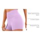 thumbnail image 4 of Shorts CRZ YOGA Sensación Desnuda Cintura Alta 7.5 cm Lila M, 4 of 4