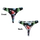 thumbnail image 3 of Balery Disco Mirror Ball Snowman Tangas de Algodón para Mujer con Estampado – Ropa Interior Sexy, Transpirable, G-string-Large, 3 of 6