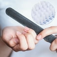 thumbnail image 6 of Unique Bargains 4 Pcs Fingernail Cleaner Nail Brush Fingernail Cleaning Tools with Plastic Handle Clear Blue, 6 of 8