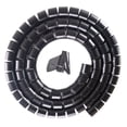 thumbnail image 3 of 1 Set 10m Cable Sleeve Spiral Cable Wrap Coiled Tube Sleeve Wire Organizer, 3 of 7