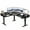 Black, variant on 62.9 Inch L-Shaped Standing Desk, Large Electric Height Adjustable Ergonomic Home Office Computer Desk with 3 Memory Buttons and Cable Management, Corner Desk for Home & Office Workstations, White