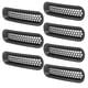 thumbnail image 3 of Parrilla Delantera Jadeshay 7 Piezas ABS Negro para Jeep Wrangler 2007-2018, 3 of 8