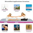 thumbnail image 6 of Air mat Tumble Track 10ft 13ft 16ft 20ft Gymnastics Inflatable Tumbling mat 4in 8in Thickness for kids Home Use Gym Yoga Training Cheerleading with Electric Air Pump Carry Bag, 6 of 8