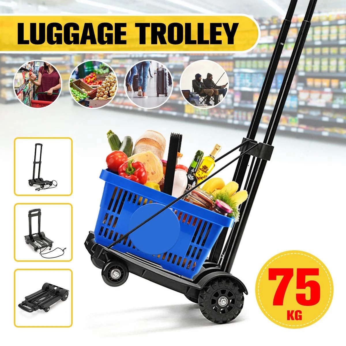 cart to carry luggage