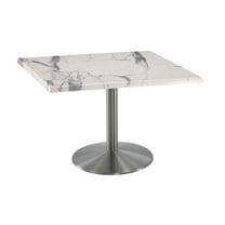 30" Tall OD214 Indoor/Outdoor All-Season Table with 36" x 36" Square Greystone Top