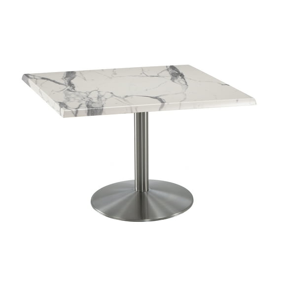 30" Tall OD214 Indoor/Outdoor All-Season Table with 36" x 36" Square Greystone Top