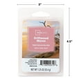 Mainstays 6 Cube Wax Melts, Driftwood Waves, 1.25 oz