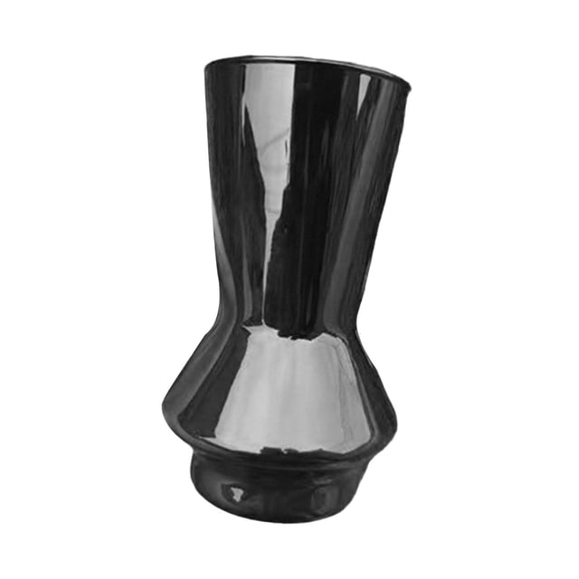Jarrón decorativo de con flores negras, estilo bohemio moderno, ideal para centro de mesa, oficina, dormitorio, decoración del hogar, bodas,