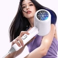 thumbnail image 5 of WIZUTIZ Portable Travel Hair Dryer Foldable Compact Dual Voltage Quick Dry Patchwork Design Lightweight for Men Women Home Hotel Business Trips, 5 of 5