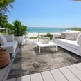 thumbnail image 6 of Addison Rugs Chantille Indoor/Outdoor Transitional Abstract Taupe Washable Rectangle Rug, 9' x 12', 6 of 6