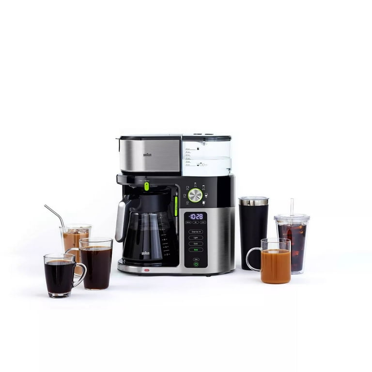 Braun MultiServe Drip Coffee Maker Black KF9050 Walmart