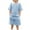 Light Blue, variant on Efsteb Boys Summer Outfits 2 Piece Casual Set Short Sleeve Tshirt Elastic Waist Shorts Kid Clothing Sets Sweatsuit (Black,5-6 Years)