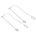 thumbnail image 4 of 2PCS Pet Chicken Stainless Steel Fruit Vegetable Corn Fork Cock Foraging Food Tool, 4 of 6