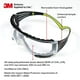 thumbnail image 2 of Gafas de seguridad 3M SecureFit, antivaho, antiarañazos, lentes transparentes, 2 of 6