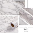 thumbnail image 1 of PVC Self Adhesive Wallpaper Marble Stickers Waterproof Heat Resistant Kitchen Countertops Table Furniture Cupboard Wall Paper Marble dls-01 7m x 40cm, 1 of 6
