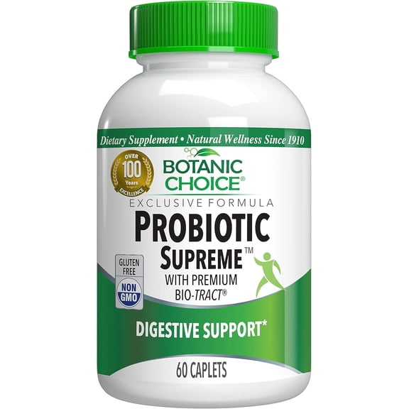 Botanic Choice Probiotic Supreme™ Digestive Dietary Supplement, 60 caplets