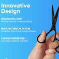 thumbnail image 3 of Hair Thinning Scissors Cutting Teeth Shears Professional BarberHairdressing Texturizing 6.5 inch, 3 of 5