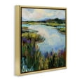 thumbnail image 4 of Stupell Industries Rural Stream Nature Landscape Painting Gold Floater Framed Canvas Art Print Wall Art, 25 x 25, 4 of 10