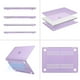 thumbnail image 5 of Funda MOSISO compatible con MacBook Air de 13,6 pulgadas, color morado, 5 of 6