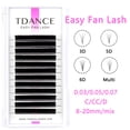 thumbnail image 1 of TDANCE Easy fanning Fast Fan Blooming Eyelash Extensions Individual Lashes Automatic High Quality Flowering Volume Eyelash, 1 of 1