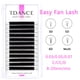 thumbnail image 1 of TDANCE Easy fanning Fast Fan Blooming Eyelash Extensions Individual Lashes Automatic High Quality Flowering Volume Eyelash, 1 of 1