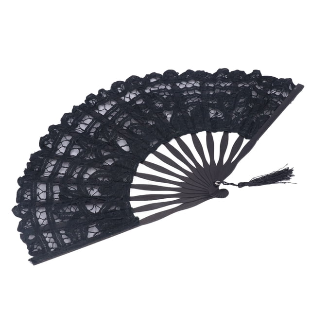 Abanico plegable,Abanico plegable Abanico de bambú de encaje sagrado Abanico hueco Diseño de próxima generación