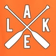 thumbnail image 4 of Wild Bobby, Lake Cross Paddles, Men Graphic Tee, Orange, XX-Large, 4 of 4