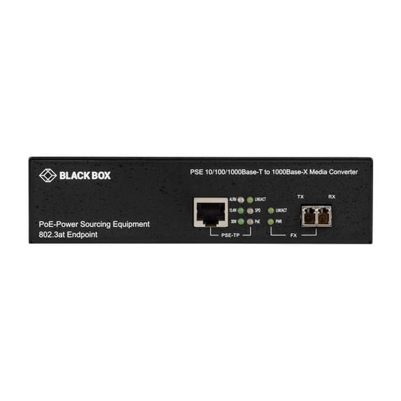10-100 & 1000BR PoE Media Converter