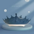 thumbnail image 6 of Baby Shower Cap Waterproof Shampoo hat for Children Toddler Girls Boys Protect ears eyes.Adjustable Silicone Bathing Crown. - blue, 6 of 6