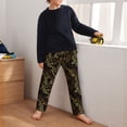 thumbnail image 5 of Hirioo Sea Turtle With Ocean for Teenagers' Pajama Pants Womens Lounge Pants with Pockets Pj Bottoms Pants for Men-XS(5-6), 5 of 6