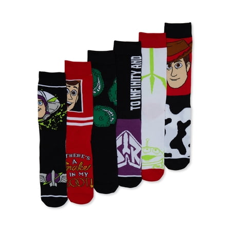 Toy Story Socks, 6-Pack