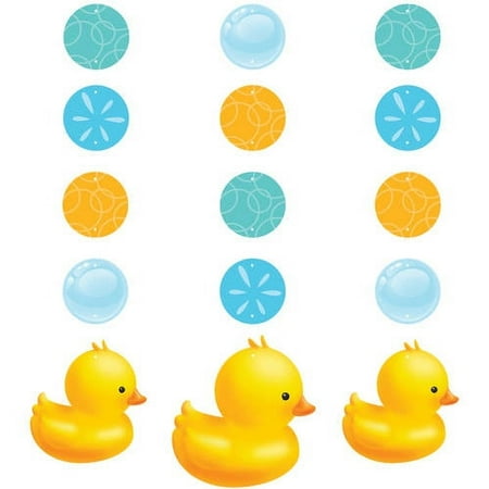 Bubble Bath Hanging Cutouts, 3-Pack