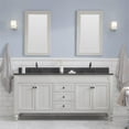 thumbnail image 2 of Water Creation Potenza 72"W Wood Double Bathroom Vanity in Earl Gray/Bronze, 2 of 10