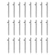 thumbnail image 1 of 24 piezas de pasadores de reloj de acero inoxidable de 19 mm con liberación rápida y diámetro de 1.5 mm, 1 of 5
