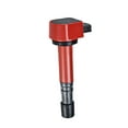 thumbnail image 3 of Set of 4 ISA Red Color Ignition Coils and 4 Denso Spark Plugs Compatible with 2008 Honda Pilot Special Edition Sport Utility 4-Door 3.5L 3471CC V6 Replacement For UF400, 3 of 4