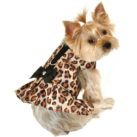 Leopard Print Body Harness Dress ,multip - Walmart.com