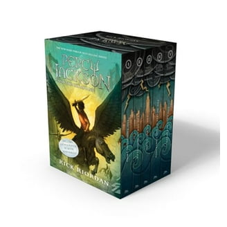 Rick Riordan, Trials of Apollo 5-Book Boxed Set, with Poster