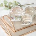 thumbnail image 2 of Sagebrook Home Crystal 5" Orb, Clear, 2 of 2