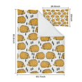 thumbnail image 5 of Hedgehog Pattern Duvet Cover and Pillowcase Set for Single Bedding, Bedroom Accessories for Kids Teens, 5 of 5