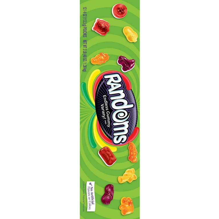 Wonka Randoms Gummy Share Pack Sugar Can - Walmart.com