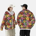 thumbnail image 5 of Picia Daisies Flowers Women's Men's UPF 50+ Sun Protection Hoodie Shirt Long Sleeve SPF Fishing Outdoor UV Hiking Lightweight Shirts-3X-Large, 5 of 9