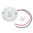 thumbnail image 1 of Colaxi Marine Boat LED Stern Lights Lamps 12V 3 Inch Transom Mount - White, 3inch, 1 of 8