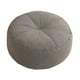 thumbnail image 5 of Cojín de suelo redondo, cojín de meditación, cojín de suelo, cojín de asiento para silla, Gris oscuro, 5 of 9