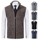thumbnail image 3 of Suéter tipo cárdigan de otoño para hombre, suéter de cuello alto para hombre, suéter, abrigo, chaleco, chaqueta, moda de otoño, 3 of 6