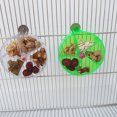 thumbnail image 4 of Acrylic Foraging Wheel Pet Parrot Rotatable Bite Resistant Puzzle Toy, 4 of 5