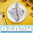 thumbnail image 6 of Nawy Birds Tree Branch White Flowers Dinner Napkin for Dining Table Kitchen Daily Party Housewarming Farmhouse Decor 6 PCS, 6 of 7