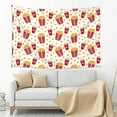 thumbnail image 3 of Gaeub Popcorn Print Tapestry Wall Hanging(60x40 inches),Tapestry Home Decor,Wall Art for Living Room Bedroom Home Decor, 3 of 8